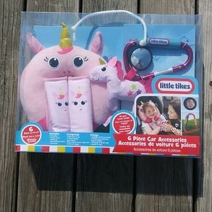 Little Tikes Unicorn 6 Piece Car Accessories